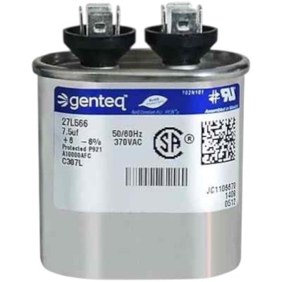 Armstrong 22W79 Capacitor, 7.5 MFD, 370v