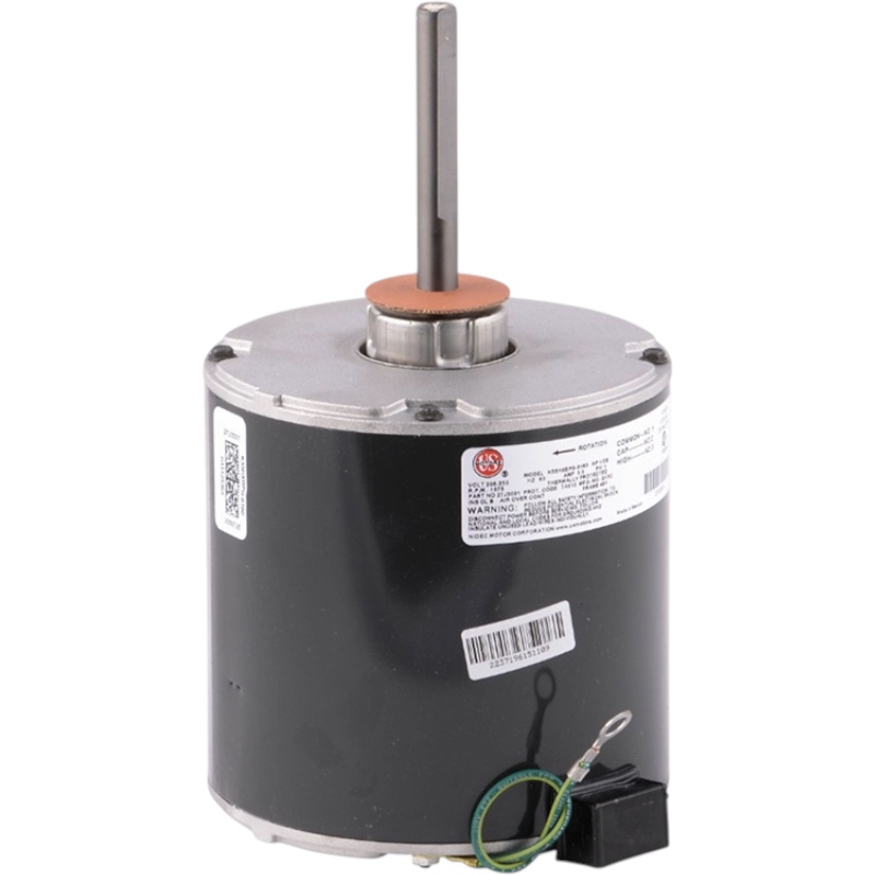 Armstrong 27J30 Fan Motor, 1/2 HP, 230v, 1075 RPM, Single Phase