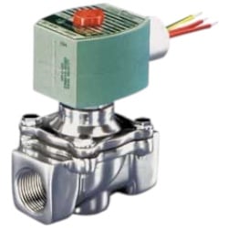 ASCO 8040G023 Gas Solenoid Valve, 3/4", N.C., 24/60 Vac, 449000 BTU, 2 PSI Max