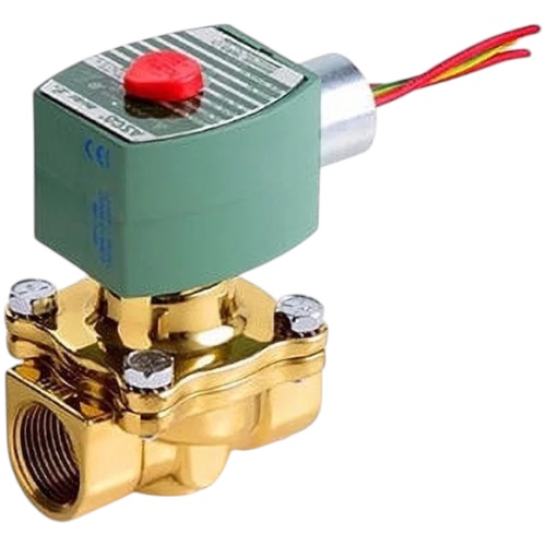 ASCO 8210G002LF Solenoid Valve, 2-Way N.C., 1/2", 120/60, 110/50 Vac