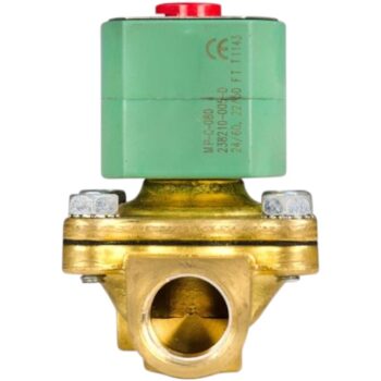 ASCO 8210G004 Solenoid Valve, 2-Way N.C., 1", Brass, General Purpose