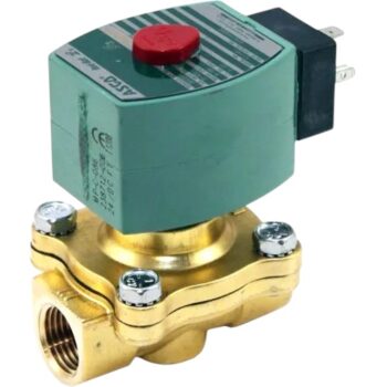 ASCO 8210G103 Solenoid Valve, 2-Way N.O., 2", Brass, 24/60 Vac, Max 180°F