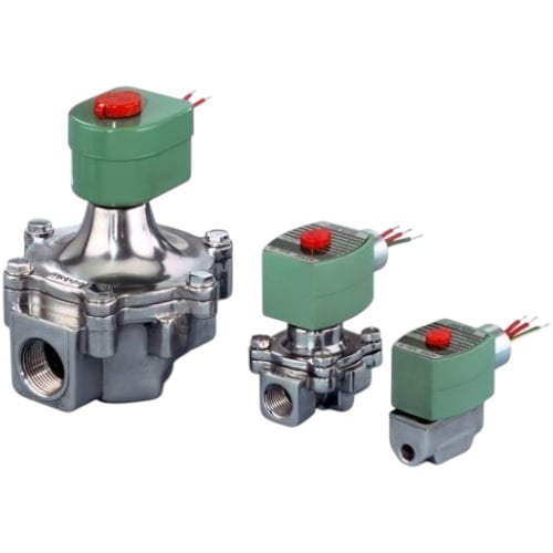 ASCO 8215A040CSA Gas Solenoid Valve, 3", N.C., 120/60 110/50 Vac, 7430000 BTU