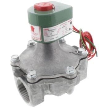 ASCO 8215G010 Gas Blocking Valve, 2-Way N.C., 3/8", 183000 BTU, 50 PSI