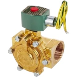 ASCO 8220G007 Solenoid Valve, 1", N.C., 120/60 110/50 Vac, Steam/Hot Water