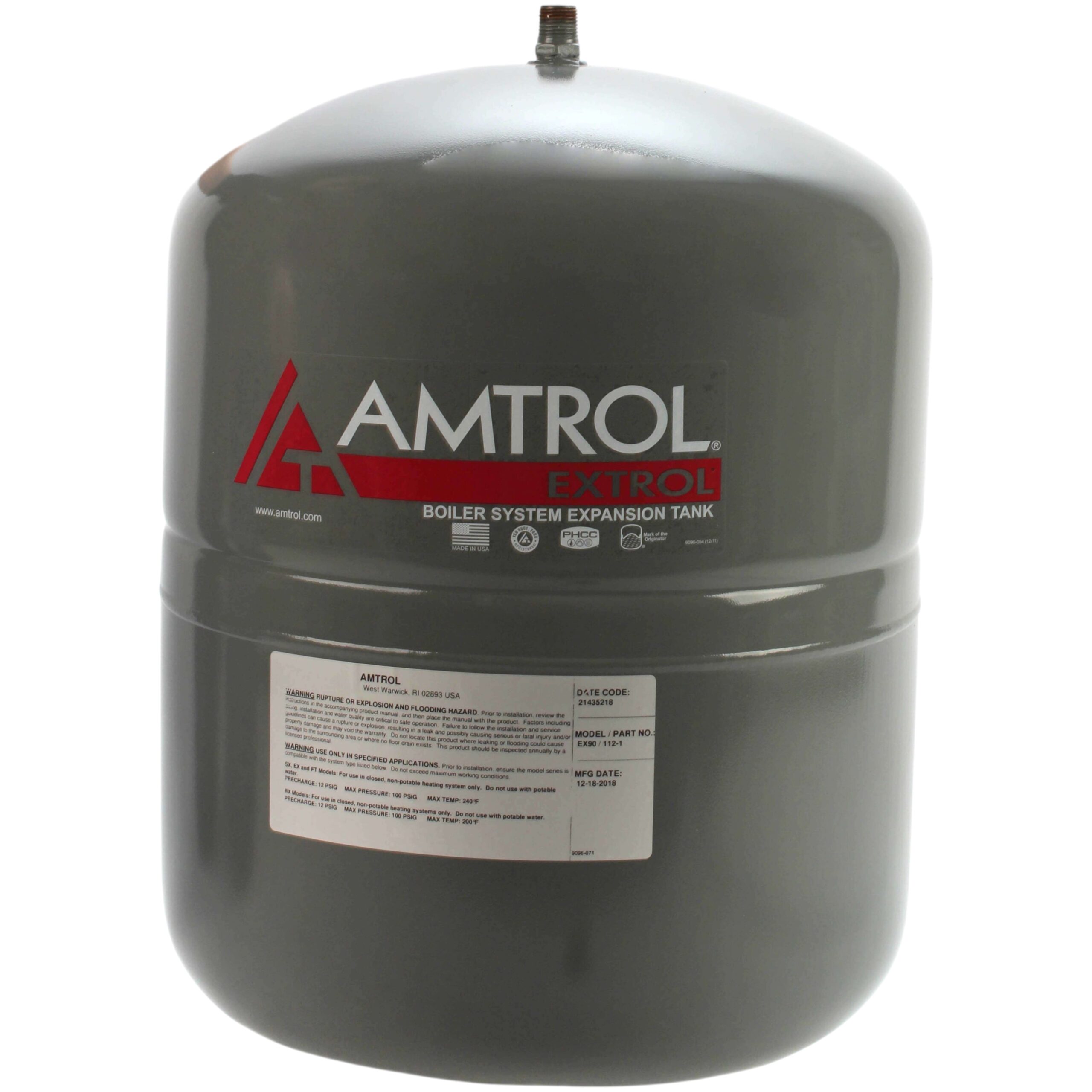 Amtrol 90 Expansion Tank, 1/2" NPTM, Model 112-1