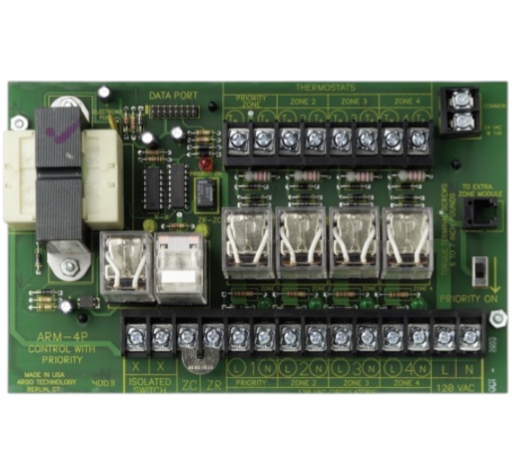 Argo ARM-4P 4 Zone Circulator Relay with Priority