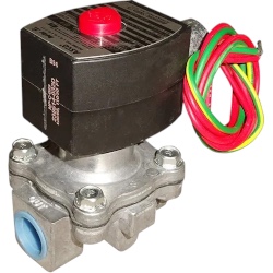 ASCO EF8215G020 Solenoid Valve, 1/2", 2-Way, 120/60 110/50 Vac, Explosion Proof