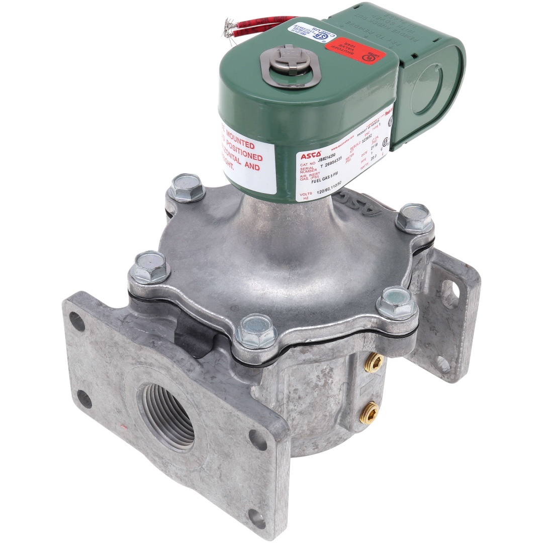ASCO JB8214250CSA Solenoid Valve, 1", N.C., 110/120V with Junction Box