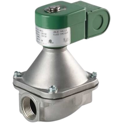 ASCO K3A652V Gas Solenoid Valve, 3/4", N.C., 120V, 6670 BTU, 0-5 PSI