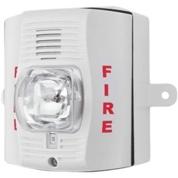 System Sensor P2WHK-120 2-Wire Horn/Strobe, White, Outdoor - Image 3