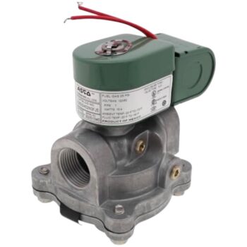 ASCO S262SH02N3FJ5 Gas Vent Valve, 1", N.O., 120V, 25 PSI, 1120000 BTU