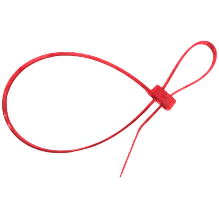 Safe Fire Detection RG1112C RedGear Double Loop Cable Ties, 100 Pack