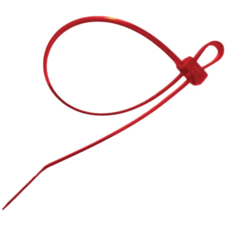Safe Fire Detection RG1113C RedGear Double Loop Cable Ties, 100 Pack