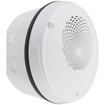 System Sensor SPCWKL Outdoor Speaker, Ceiling, White, Plain - Image 2