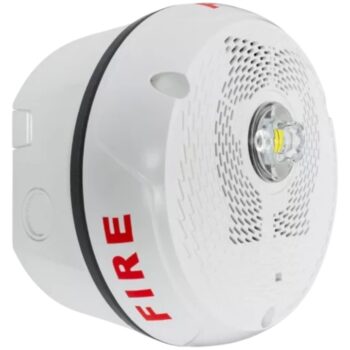 System Sensor SPSCWKLED Outdoor Speaker Strobe, Ceiling, White - Image 2