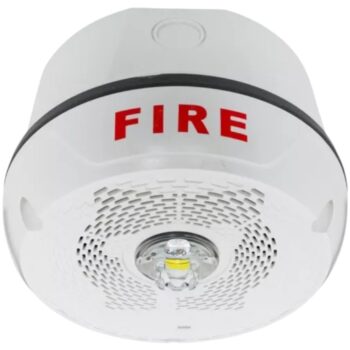 System Sensor SPSCWKLED Outdoor Speaker Strobe, Ceiling, White - Image 3