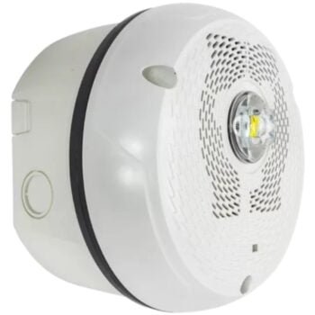 System Sensor SPSCWKLED-P Outdoor Speaker Strobe, Ceiling, White, Plain - Image 2