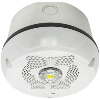 System Sensor SPSCWKLED-P Outdoor Speaker Strobe, Ceiling, White, Plain - Image 3