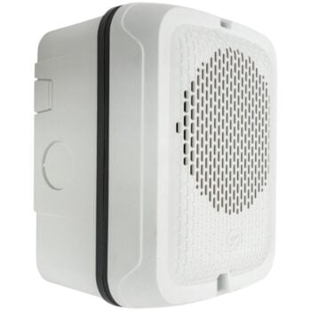 System Sensor SPWKL Outdoor Speaker, Wall, White, Plain - Image 2