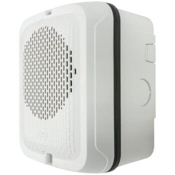 System Sensor SPWKL Outdoor Speaker, Wall, White, Plain - Image 3