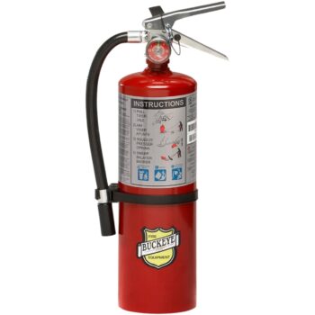 Buckeye 10914 Multipurpose ABC Dry Chemical, Aluminum Valve 5 lb