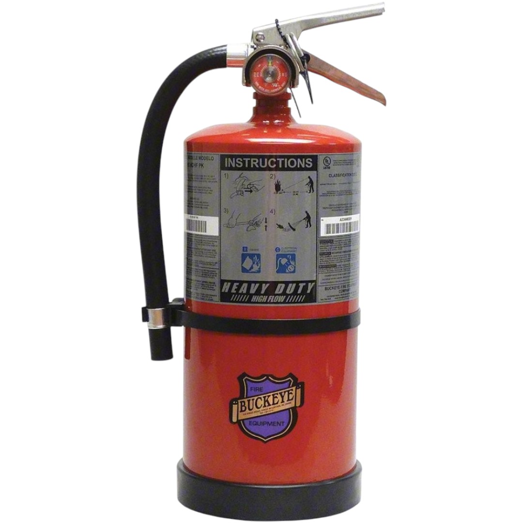 Buckeye 11651 Purple K, PK, Dry Chemical, Heavy Duty High Flow, 10 lb