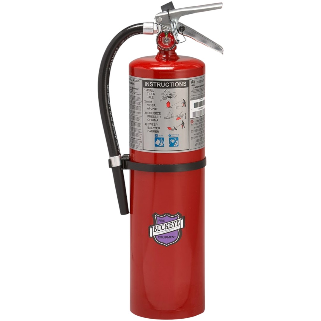 Buckeye 11740 Purple K, PK, Dry Chemical, Aluminum Valve, 10 lb, Tall