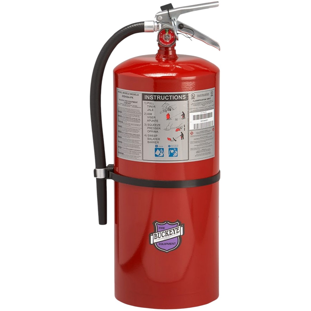 Buckeye 12620 Purple K, PK, Dry Chemical, Aluminum Valve, 20 lb