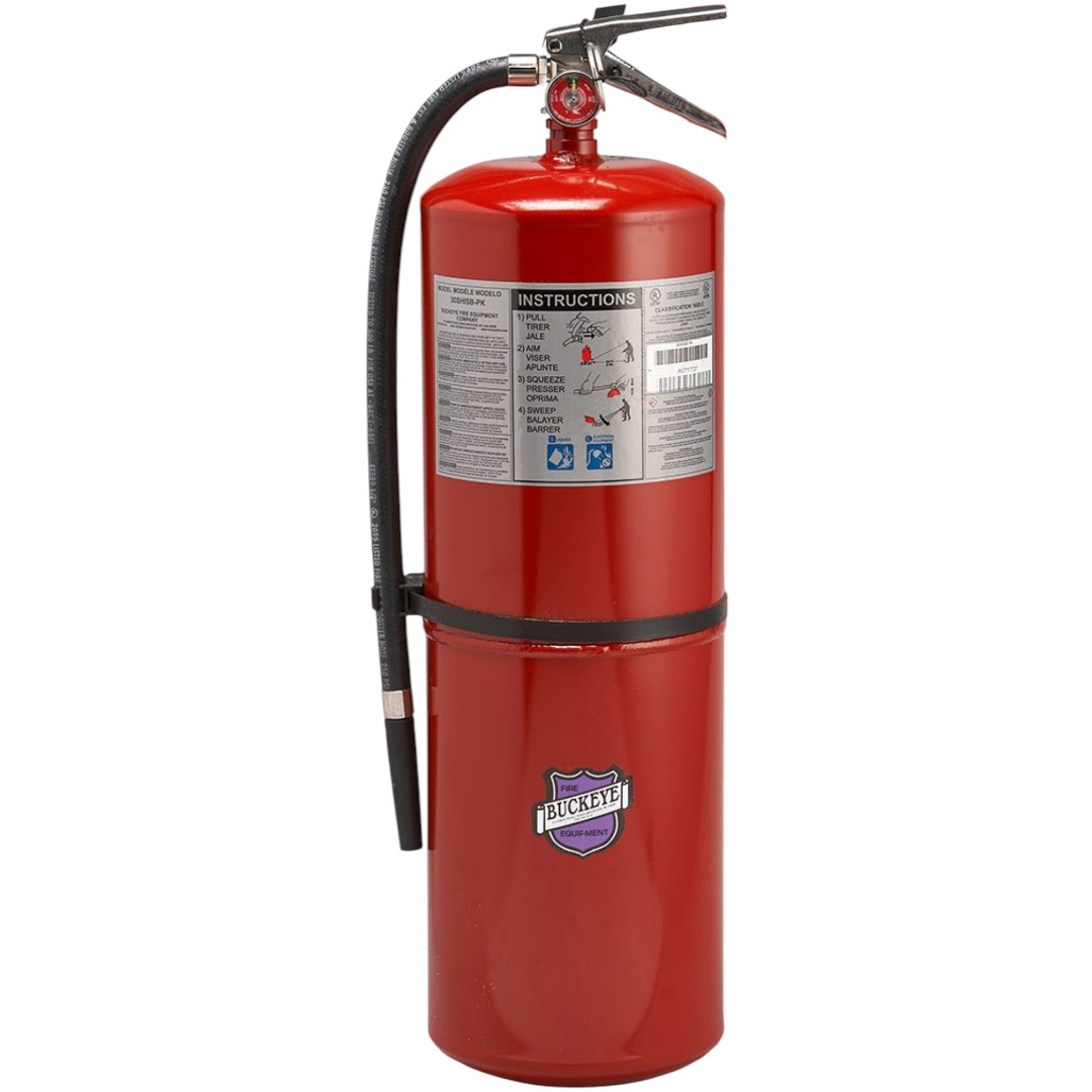 Buckeye 12805 Purple K, PK, Dry Chemical, Chrome plated Brass Valve, 30 lb