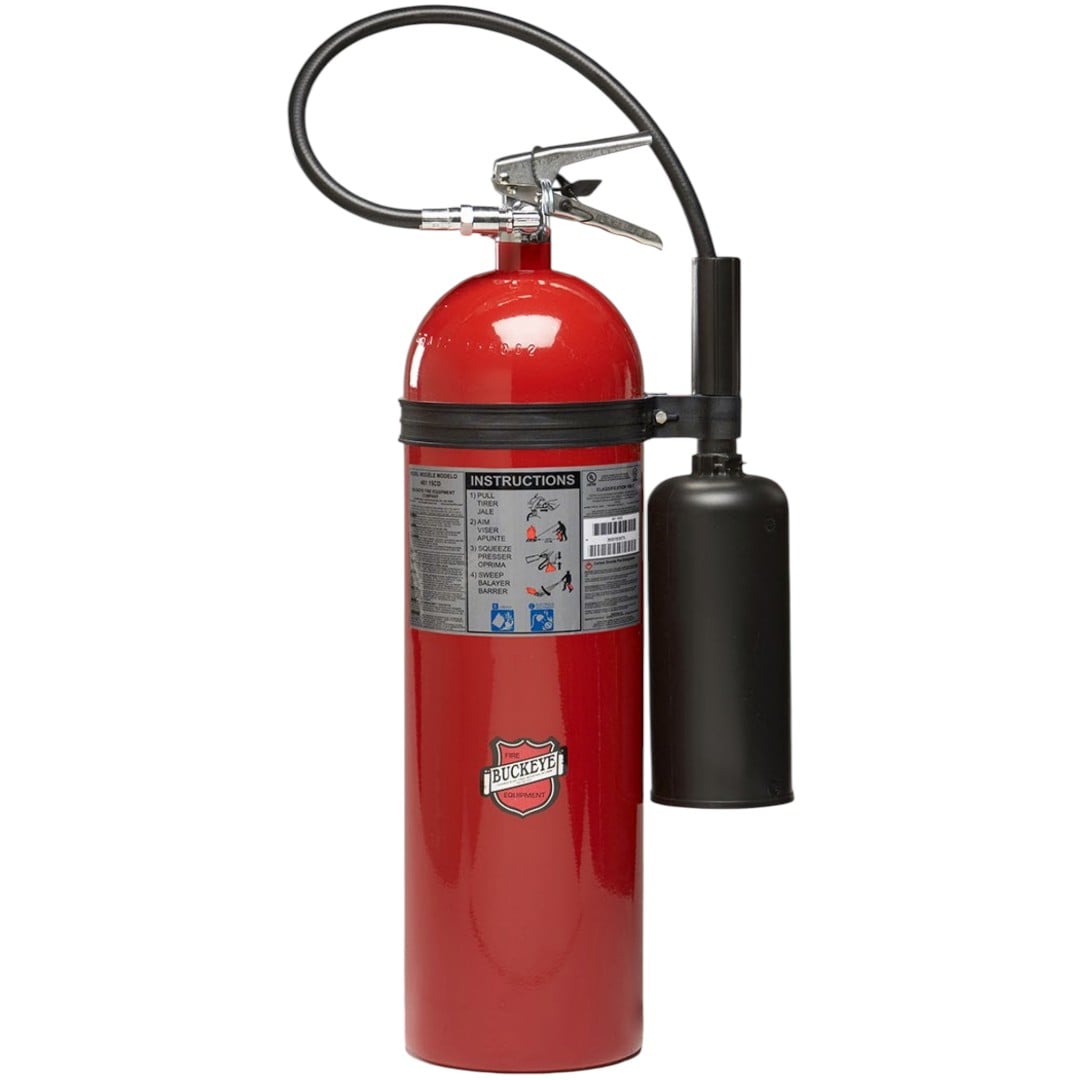 Buckeye 46100 Carbon Dioxide Extinguisher, 15 lb