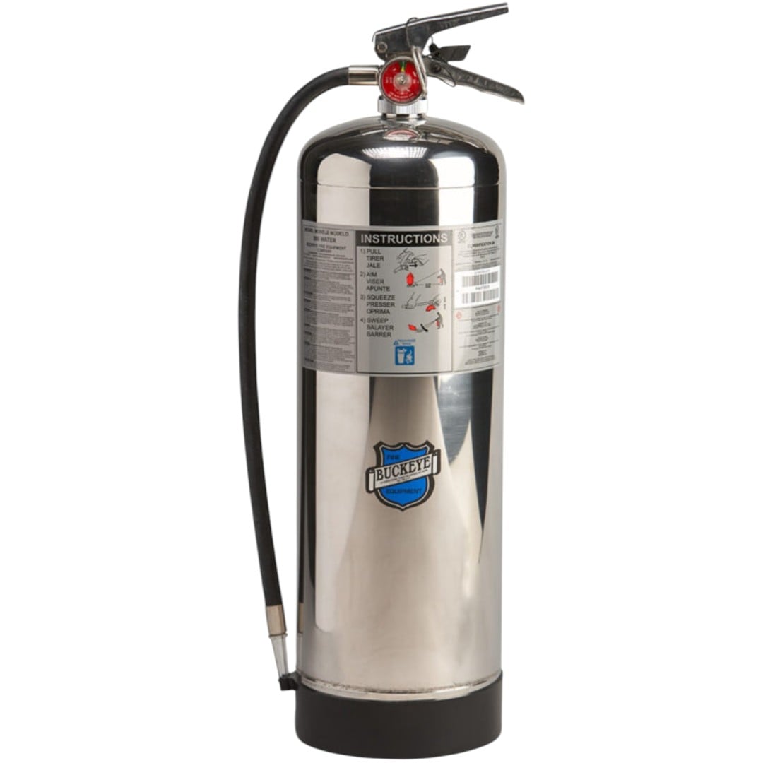 Buckeye 50000 Water Fire Extiguisher, 2.5 Gallon, Ships Empty