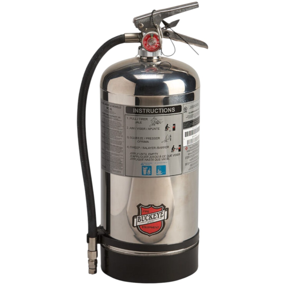Buckeye 50006 6 Liter Wet Chemical Extinguisher