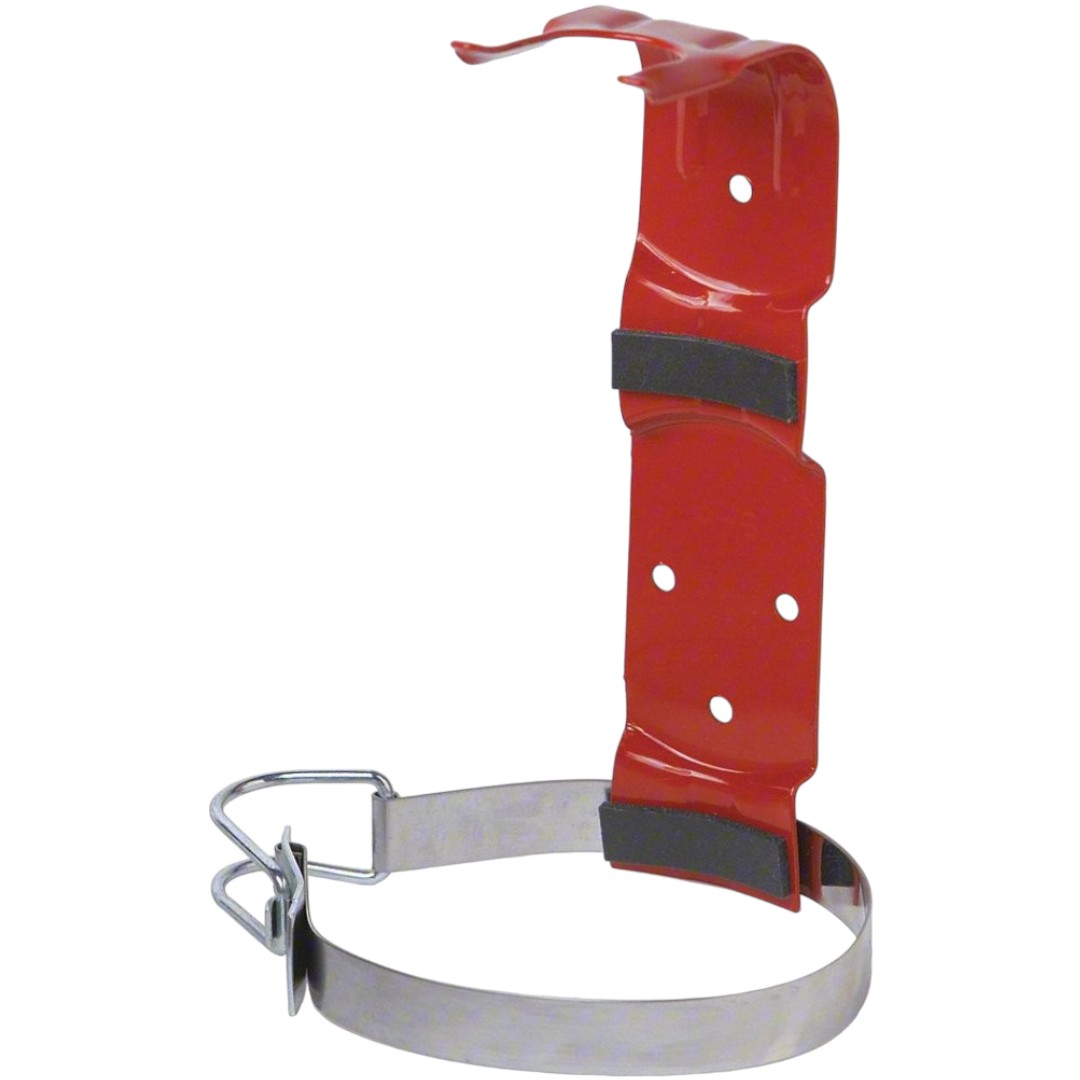 Buckeye 700270 Bracket A6, 5 and 5.5 lb Dry Chemical, Halotron and Mini Guard, Horizontal