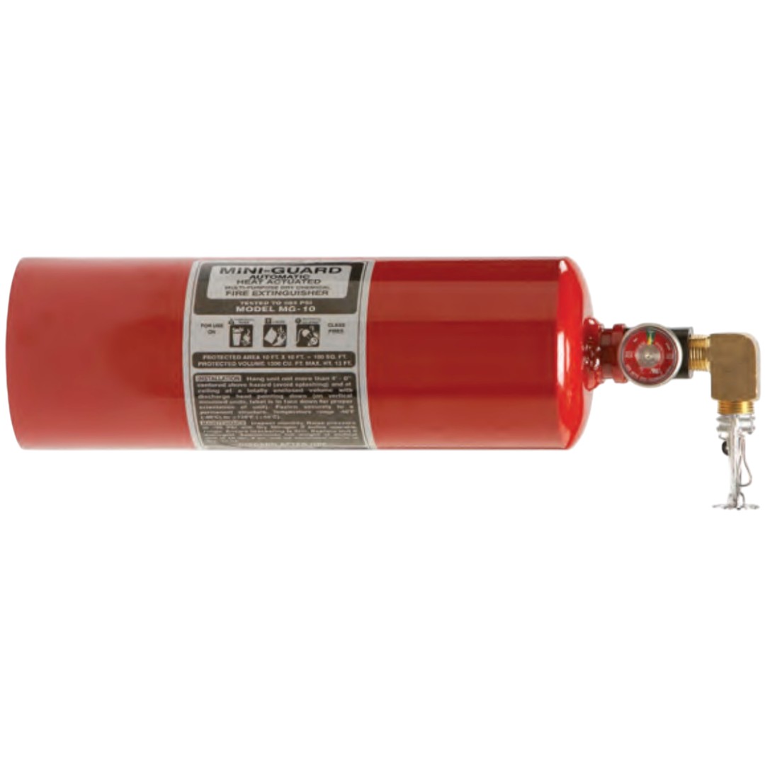 Buckeye 81021 Automatic Spot Protection, Mini Guard, Horizontal Mount, 10 lb ABC
