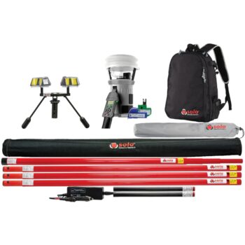 SDi TF2823BP Smoke Heat and CO Detector Test Kit to 30F with Backpack and Pole Bag