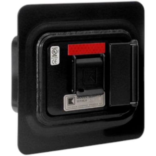 Knox Box 3270 Knoxbox 3200, Recess Mount, Hinged Door, Black