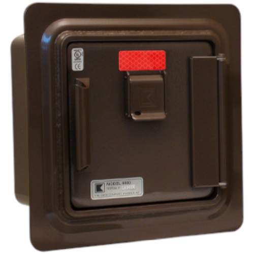 Knox Box 4443 KnoxVault 4400, Recess Mount, Dual Lock, Black, Tamper