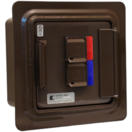 Knox Box 4445 KnoxVault 4400, Recess Mount, Dual Lock, Dark Bronze