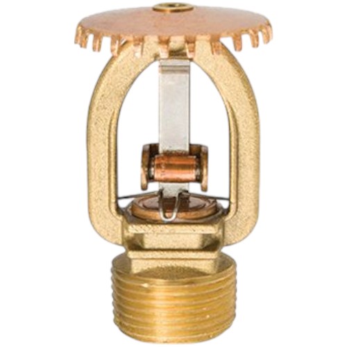 Tyco 531111165 1/2" NPT Upright Sprinkler 165°F, Brass