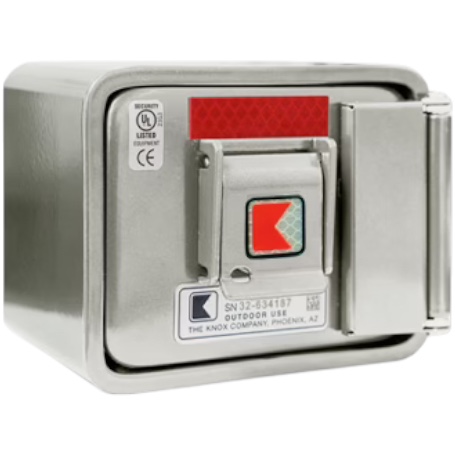 Knox Box KLS-3263 Knoxbox 3200, Surface Mount, Hinged Door, Aluminum