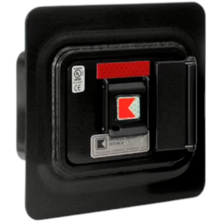 Knox Box KLS-3270 Knoxbox 3200, Recess Mount, Hinged Door, Black