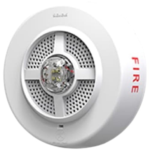 Siemens SC-LFSS-CW-F Low Frequency Sounder Strobe, Ceiling, White, FIRE