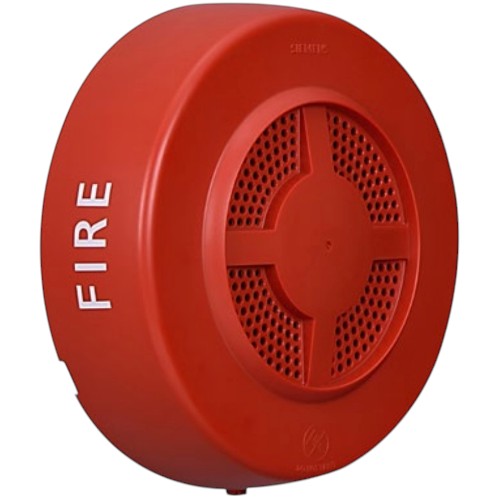 Siemens SC-SP-CR-F Speaker, Ceiling, Red, FIRE