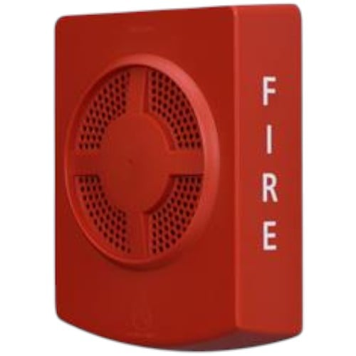 Siemens SC-SP-WR-F Speaker, Wall, Red, FIRE