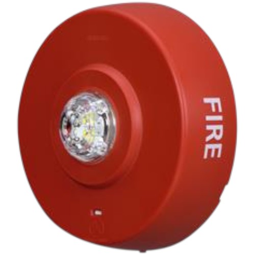 Siemens SC-ST-CR-F Strobe, Ceiling, Red, FIRE