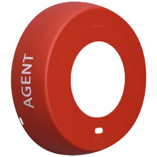 Siemens SCVR-HS-CR-AGT Cover Horn Strobe AGENT, Ceiling, Red