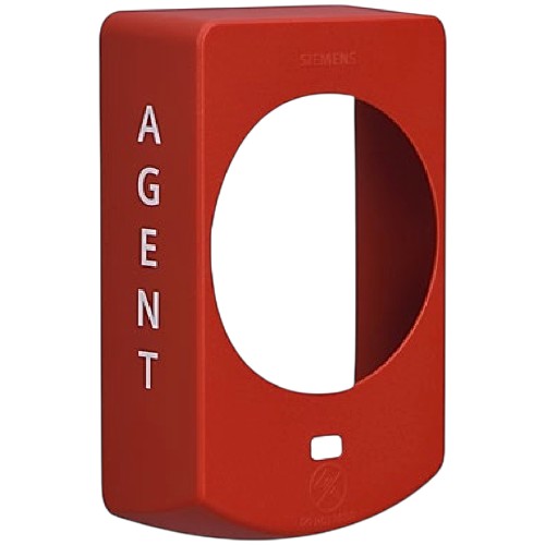 Siemens SCVR-HS-WR-AGT Cover Horn Strobe AGENT, Wall, Red