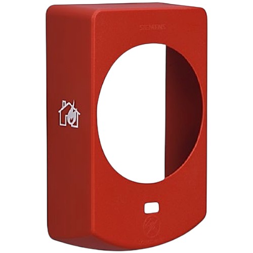Siemens SCVR-HS-WR-HOF Cover Horn Strobe House on FIRE Logo, Wall, Red