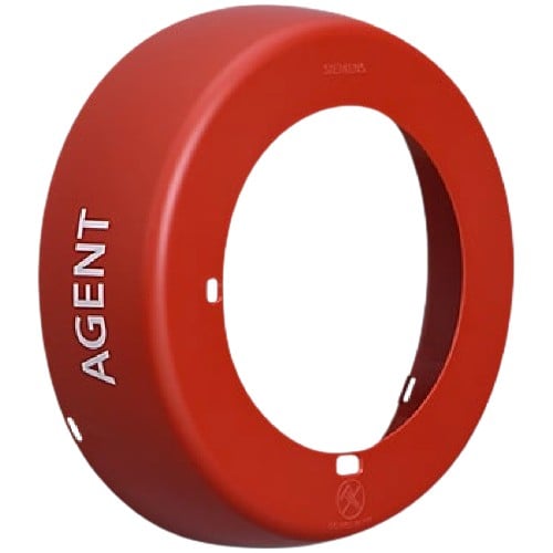 Siemens SCVR-SS-CR-AGT Cover Speaker Strobe AGENT, Ceiling, Red